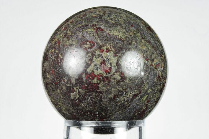 Polished Dragon's Blood Jasper Sphere - South Africa #202789